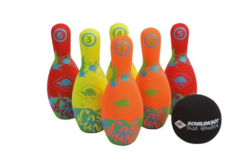 Мягкие кегли Schildkrot Neoprene skittles цена и информация | Игрушки для песка, воды, пляжа | pigu.lt