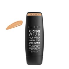 Makiažo pagrindas Gosh X-Ceptional Wear Make-up 35 ml, 19 Chestnut kaina ir informacija | Makiažo pagrindai, pudros | pigu.lt