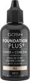 Makiažo pagrindas Gosh Foundation Plus 30 ml, 000 Ivory