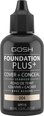 Makiažo pagrindas Gosh Foundation Plus 30 ml, 004 Natural