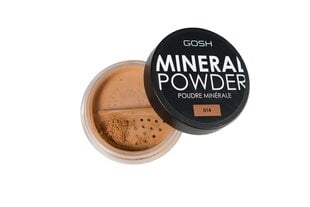 Mineralinė pudra Gosh Mineral Powder 8 g, 014 Cappucino kaina ir informacija | Makiažo pagrindai, pudros | pigu.lt