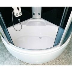 Hidromasažinė kabina R8201 110x110 grey kaina ir informacija | Hidromasažinės dušo kabinos | pigu.lt