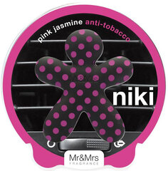 Mr&Mrs Fragrance automobilio oro gaiviklis Niki Pink Jasmine цена и информация | Освежители воздуха для салона | pigu.lt