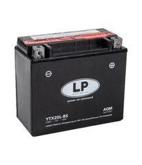 Аккумулятор Landport YTX20L-BS, 18 Ач 12 В цена и информация | Мото аккумуляторы | pigu.lt