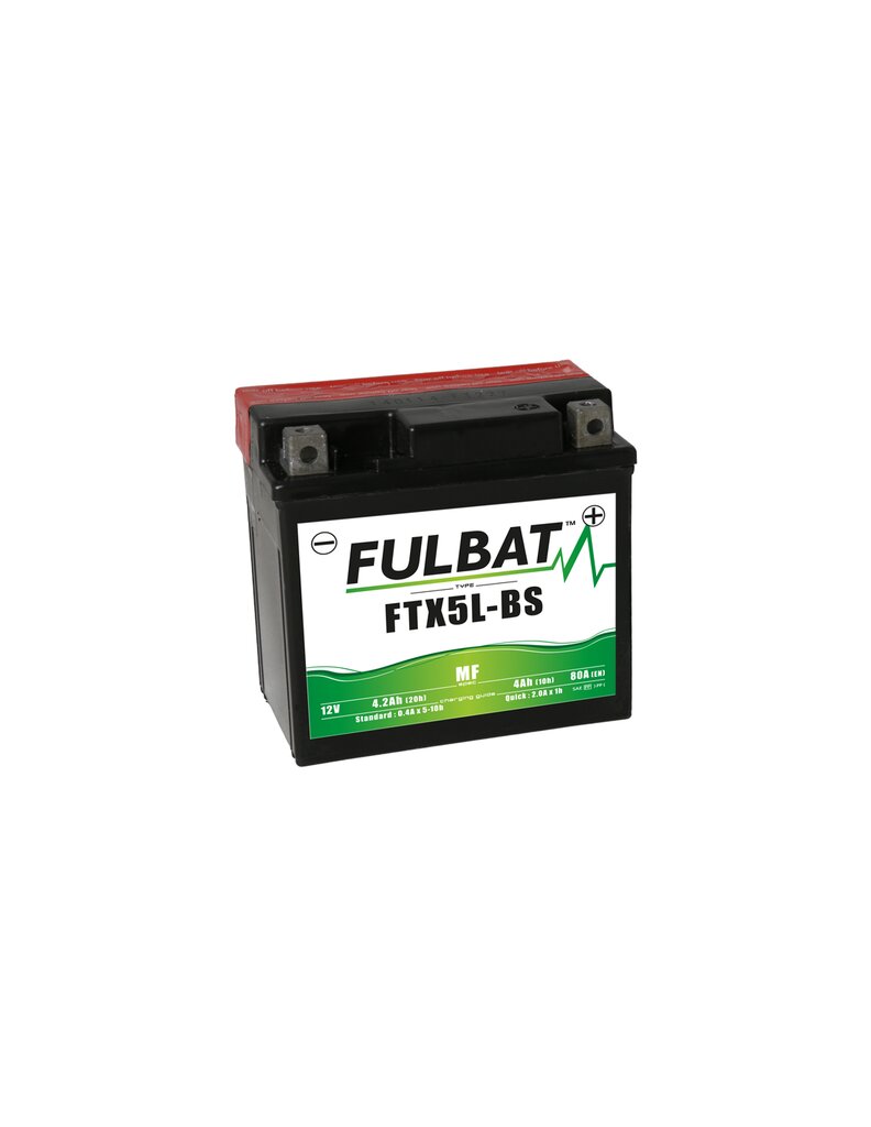 Akumuliatorius Fulbat YTX5L-BS, 4 Ah 70 A EN 12V kaina ir informacija | Moto akumuliatoriai | pigu.lt