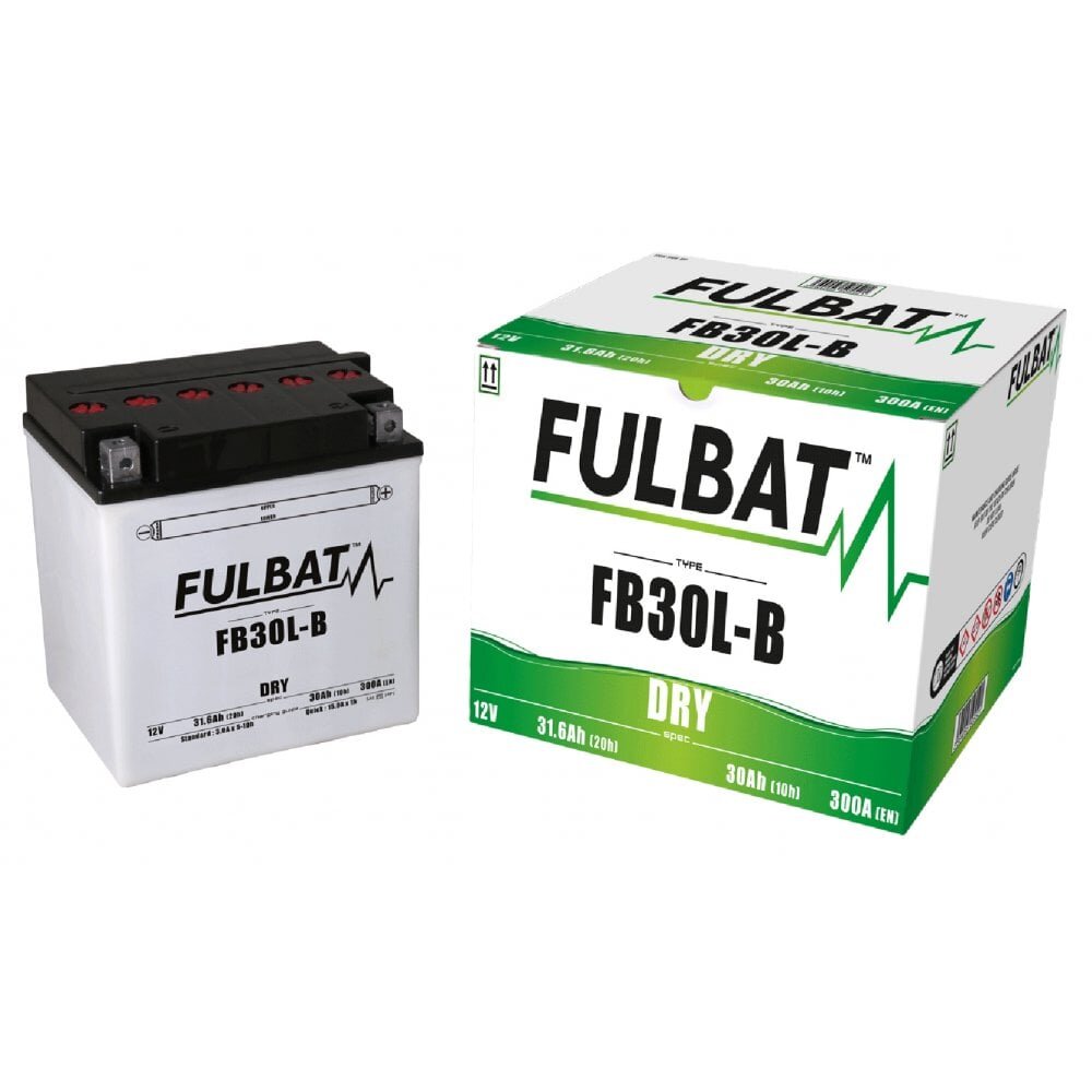 Akumuliatorius Fulbat YB30L-B, 30 Ah 12V kaina ir informacija | Moto akumuliatoriai | pigu.lt