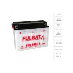 Аккумулятор FULBAT Y50-N18L-A, 20 Ач 12В цена и информация | Мото аккумуляторы | pigu.lt