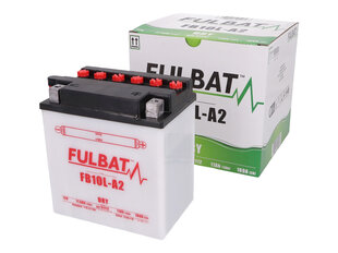 Аккумулятор FULBAT FB10L-A2, 11 Ач 12В цена и информация | Мото аккумуляторы | pigu.lt