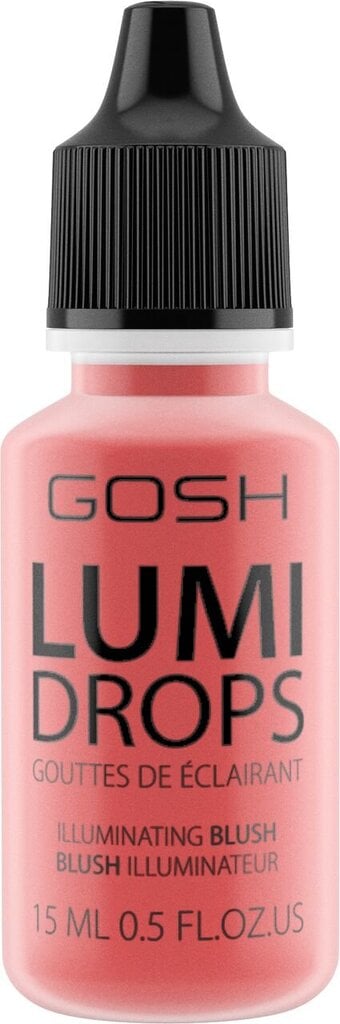 Skystas bronzantas - skaistalai Gosh Lumi Drops 15 ml kaina ir informacija | Bronzantai, skaistalai | pigu.lt