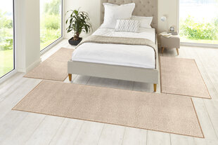 Hanse Home kilimėlių komplektas Pure Taupe Cream, 3 vnt   kaina ir informacija | Kilimai | pigu.lt