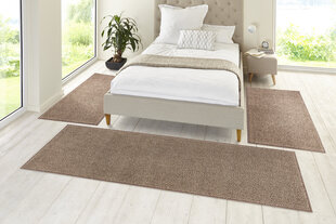 Hanse Home kilimėlių komplektas Pure Brown, 3 vnt цена и информация | Ковры | pigu.lt