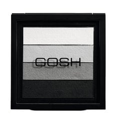 Палитра теней для век Gosh Smokey Eyes Palette 8 г цена и информация | Тушь, средства для роста ресниц, тени для век, карандаши для глаз | pigu.lt