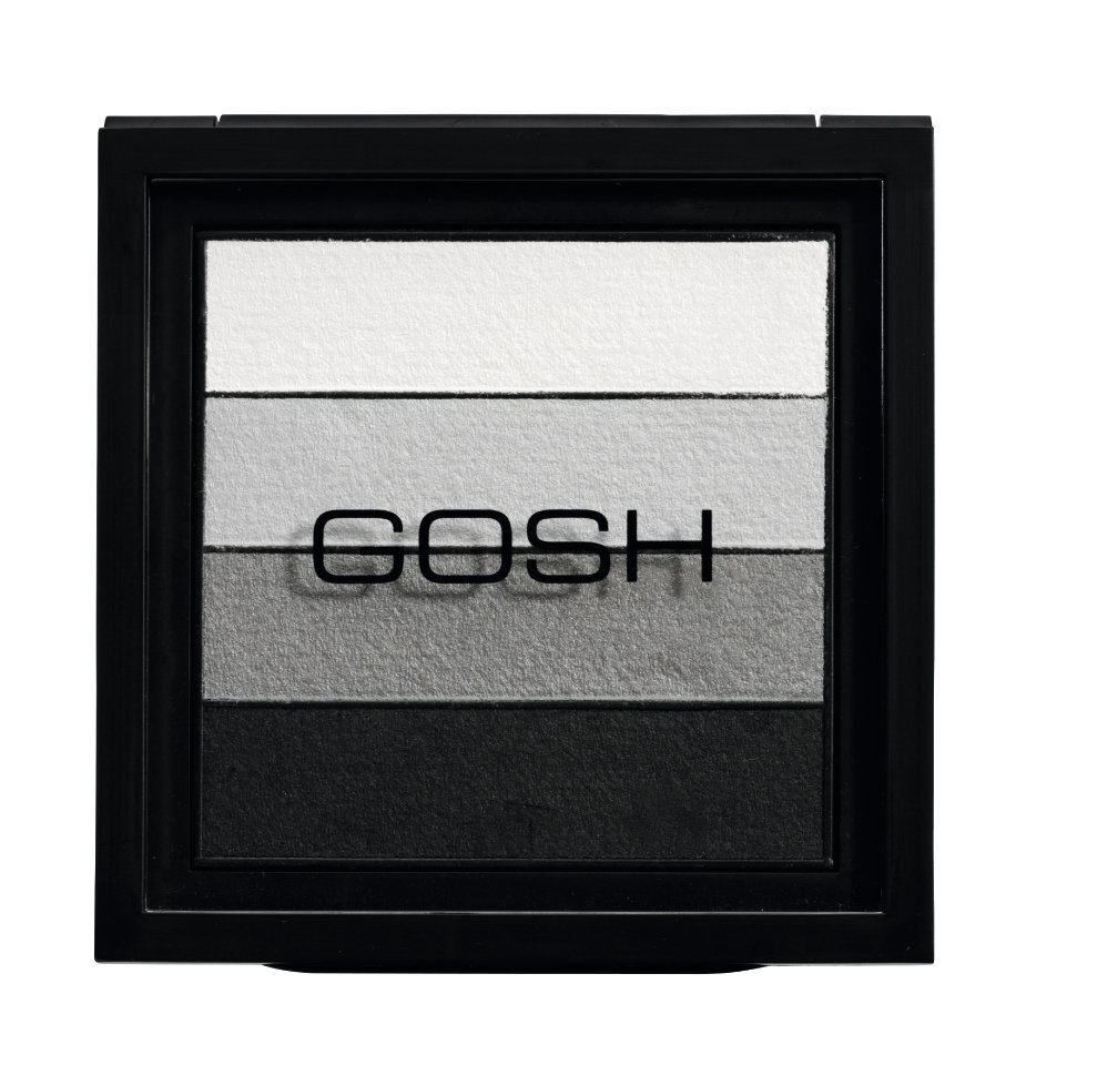 Akių šešėlių paletė Gosh Smokey Eyes Palette 8 g, 01 Black цена и информация | Akių šešėliai, pieštukai, blakstienų tušai, serumai | pigu.lt