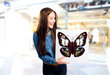 Paveikslas Mistinis drugelis, 30x30 cm kaina ir informacija | Reprodukcijos, paveikslai | pigu.lt