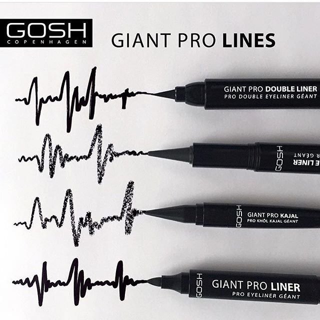 Dvipusis akių kontūro pieštukas Gosh Giant Pro Double Liner 1,5 g kaina ir informacija | Akių šešėliai, pieštukai, blakstienų tušai, serumai | pigu.lt