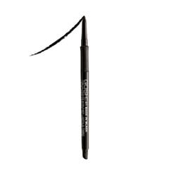 Akių kontūro pieštukas Gosh The Ultimate Eyeliner - with a twist 0,4 g, 01 Back in Black цена и информация | Тушь, средства для роста ресниц, тени для век, карандаши для глаз | pigu.lt