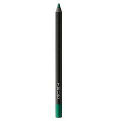 Akių kontūro pieštukas Gosh Velvet Touch Eye Liner 1,2 g atsparus vandeniui, Woody Green kaina ir informacija | Akių šešėliai, pieštukai, blakstienų tušai, serumai | pigu.lt