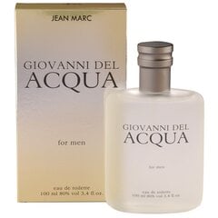 Tualetinis vanduo Jean Marc Covanni Del Acqua For Men EDT vyrams 100 ml kaina ir informacija | Kvepalai vyrams | pigu.lt