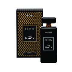 Tualetinis vanduo Jean Mark Pretty Lady Black EDT moterims 100 ml kaina ir informacija | Kvepalai moterims | pigu.lt