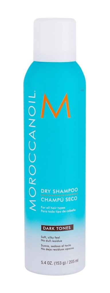 Sausas šampūnas tamsiems plaukams Moroccanoil Dry Shampoo Dark Tones 205 ml kaina ir informacija | Šampūnai | pigu.lt