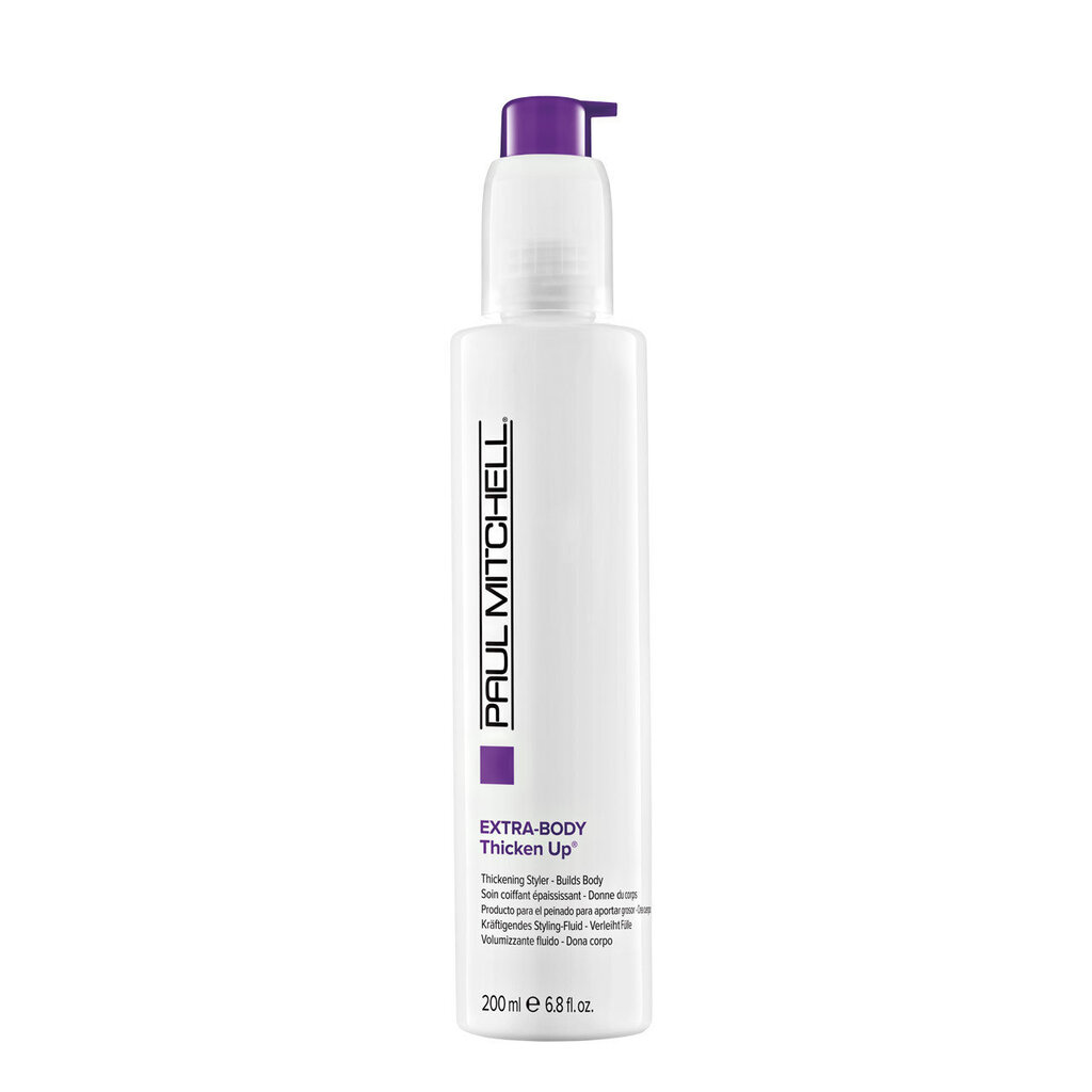 Apimties suteikianti plaukų formavimo priemonė Paul Mitchell Extra-Body Thicken Up 200 ml kaina ir informacija | Plaukų formavimo priemonės | pigu.lt