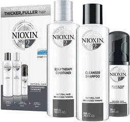 Rinkinys retėjantiems plaukams Nioxin Hair System 2 kaina ir informacija | Šampūnai | pigu.lt