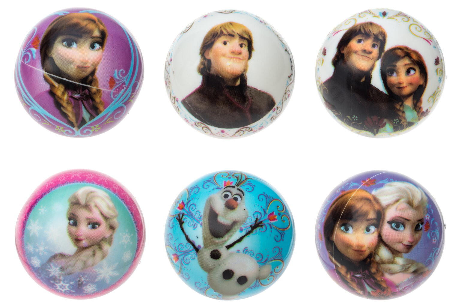 Kamuoliukas Ledo šalis (Frozen) 1 vnt., 60 mm цена и информация | Vandens, smėlio ir paplūdimio žaislai | pigu.lt