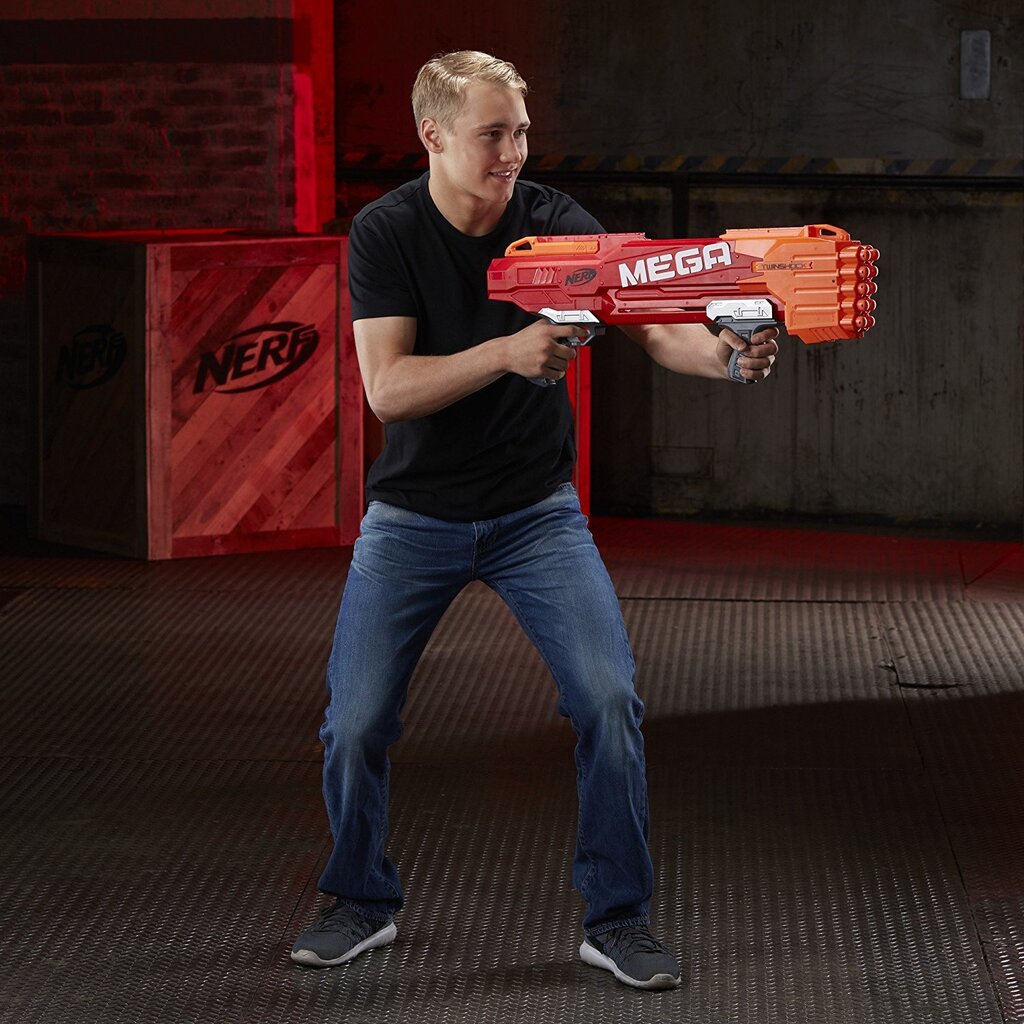 Šautuvas Nerf Mega Twinshock цена и информация | Žaislai berniukams | pigu.lt