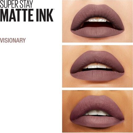 Matiniai lūpų dažai Maybelline New Super Stay York Matte Ink 5 ml, 95 Vision kaina ir informacija | Lūpų dažai, blizgiai, balzamai, vazelinai | pigu.lt