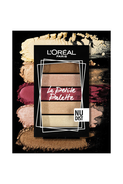 Akių šešėlių paletė L'Oreal Paris La Petite Palette 4 g, 02 Nudist kaina ir informacija | Akių šešėliai, pieštukai, blakstienų tušai, serumai | pigu.lt