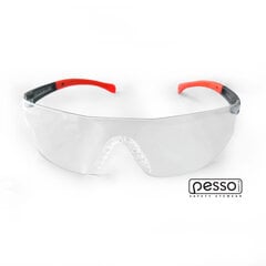 Защитные очки Pesso 92233, прозрачные цена и информация | Защита для лица и головы | pigu.lt