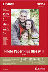 Canon  PP-201 10x15 Glossy II 275  5 цена и информация | Канцелярские товары | pigu.lt