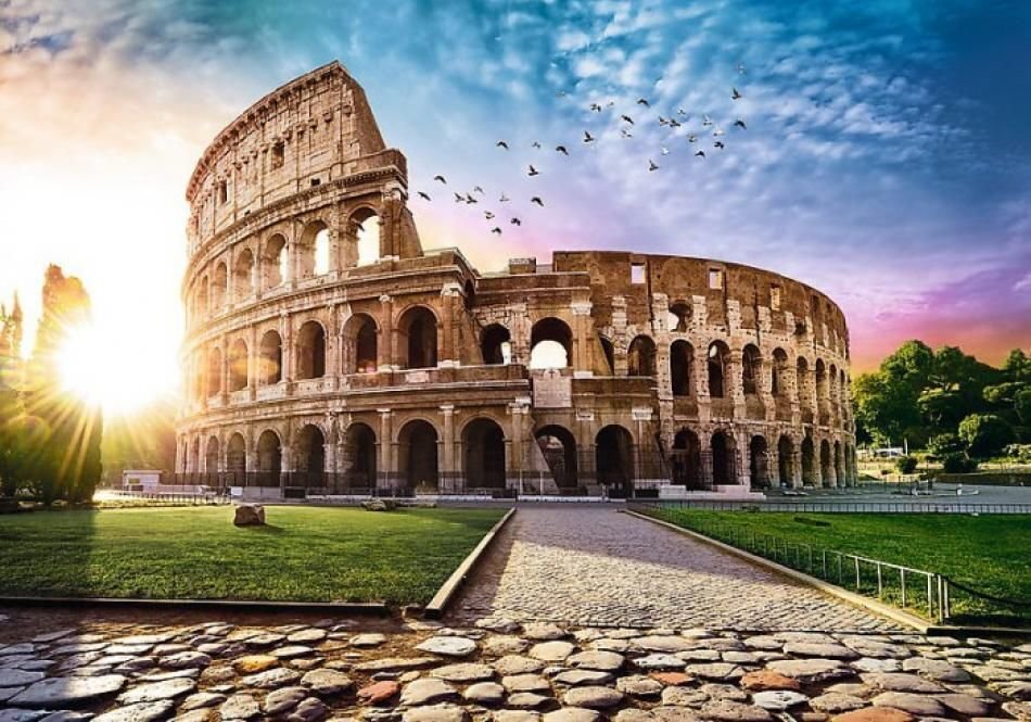 Dėlionė Trefl "Koliziejus, Roma", 1000 d. kaina ir informacija | Dėlionės (puzzle) | pigu.lt