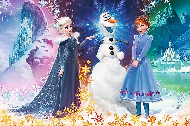 Dėlionė Trefl Ledo Šalis (Frozen), 24 d. цена и информация | Dėlionės (puzzle) | pigu.lt