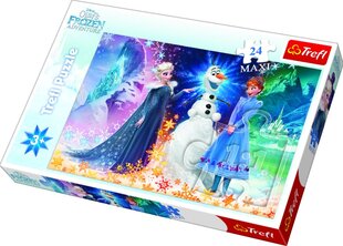 Dėlionė Trefl Ledo Šalis (Frozen), 24 d. kaina ir informacija | Dėlionės (puzzle) | pigu.lt