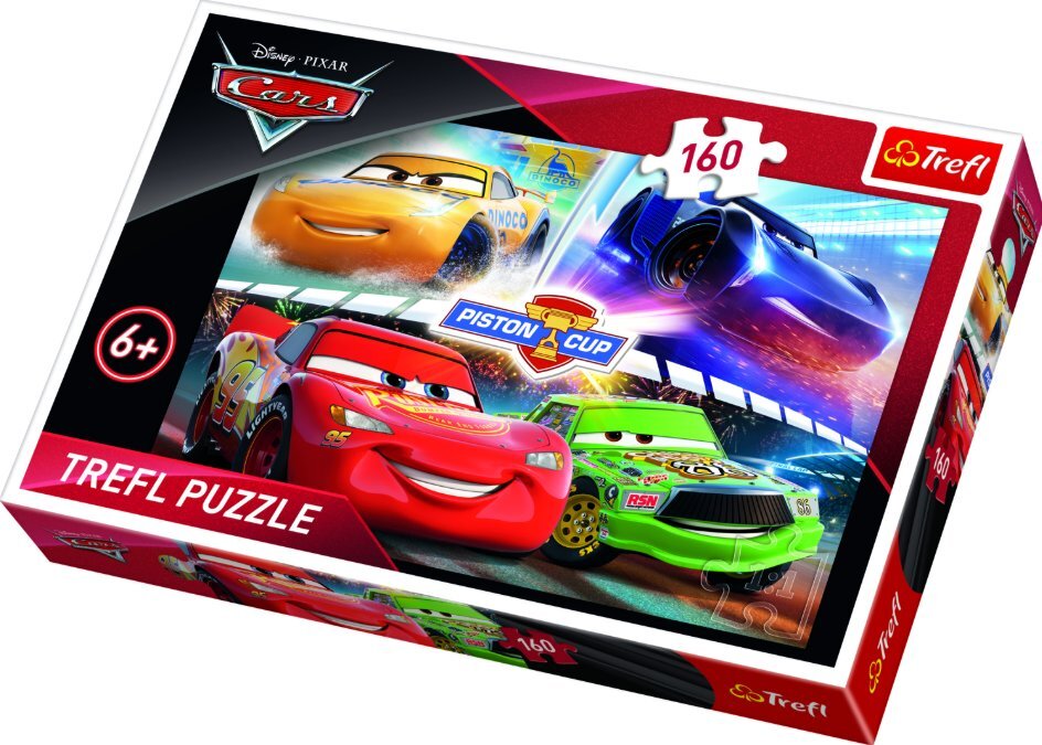 Dėlionė Trefl Žaibas Makvynas (Cars), 160 d. kaina ir informacija | Dėlionės (puzzle) | pigu.lt