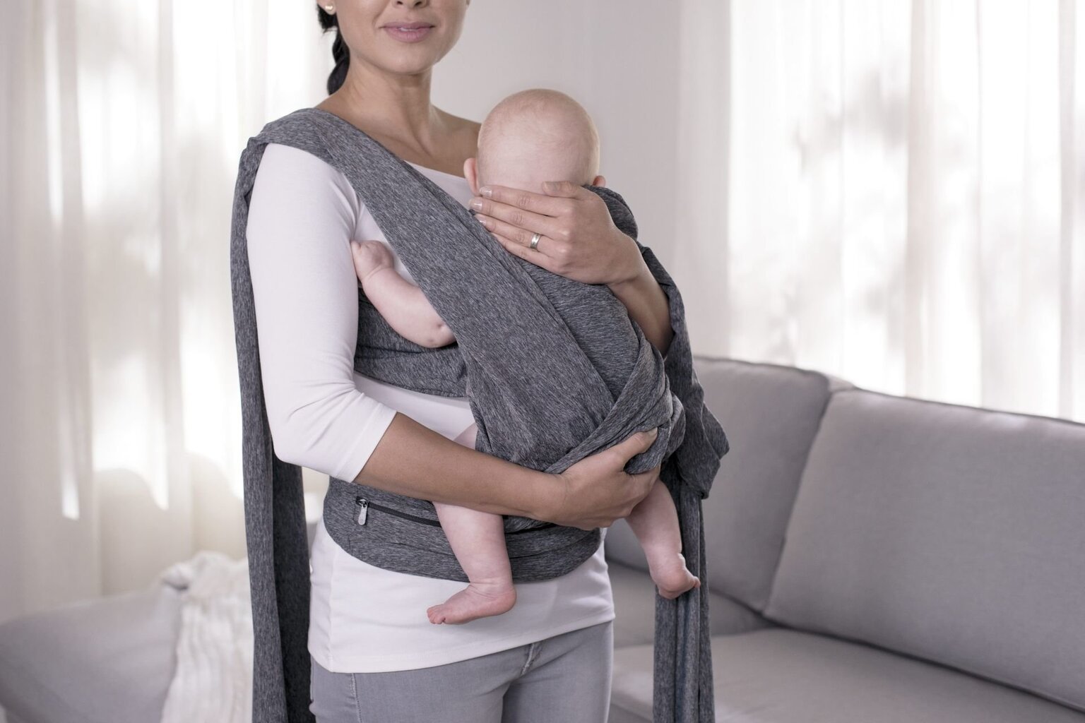 Nešioklė Chicco Boppy Comfy Fit kaina ir informacija | Nešioklės | pigu.lt