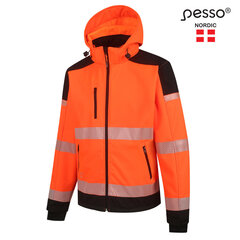 Яркая куртка softshell Palermo, желтый/черный, 2XL, Pesso цена и информация | Рабочая одежда | pigu.lt