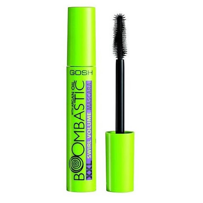 Blakstienų tušas Gosh Boombastic Swirl Mascara 13 ml, 001 Black цена и информация | Akių šešėliai, pieštukai, blakstienų tušai, serumai | pigu.lt