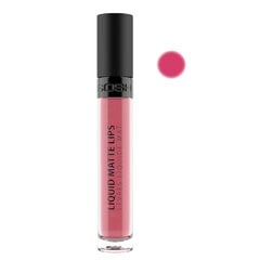 Lūpų blizgis Gosh Liquid Matte Lips 4 ml, 001 Candyfloss цена и информация | Помады, бальзамы, блеск для губ | pigu.lt