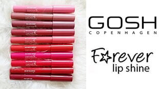 Карандашная помада Gosh Forever Lip Shine 1,5 g, 007 Funky Friday цена и информация | Помады, бальзамы, блеск для губ | pigu.lt