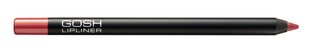 Lūpų kontūro pieštukas Gosh Velvet Touch Lipliner 1,2 g, vandeniui atsparus, 004 Simply Red kaina ir informacija | Lūpų dažai, blizgiai, balzamai, vazelinai | pigu.lt
