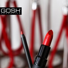 Lūpų kontūro pieštukas Gosh Velvet Touch Lipliner 1,2 g, vandeniui atsparus, 004 Simply Red kaina ir informacija | Lūpų dažai, blizgiai, balzamai, vazelinai | pigu.lt