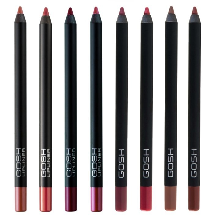 Lūpų kontūro pieštukas Gosh Velvet Touch Lipliner 1,2 g, vandeniui atsparus, 005 Flirty Orange kaina ir informacija | Lūpų dažai, blizgiai, balzamai, vazelinai | pigu.lt