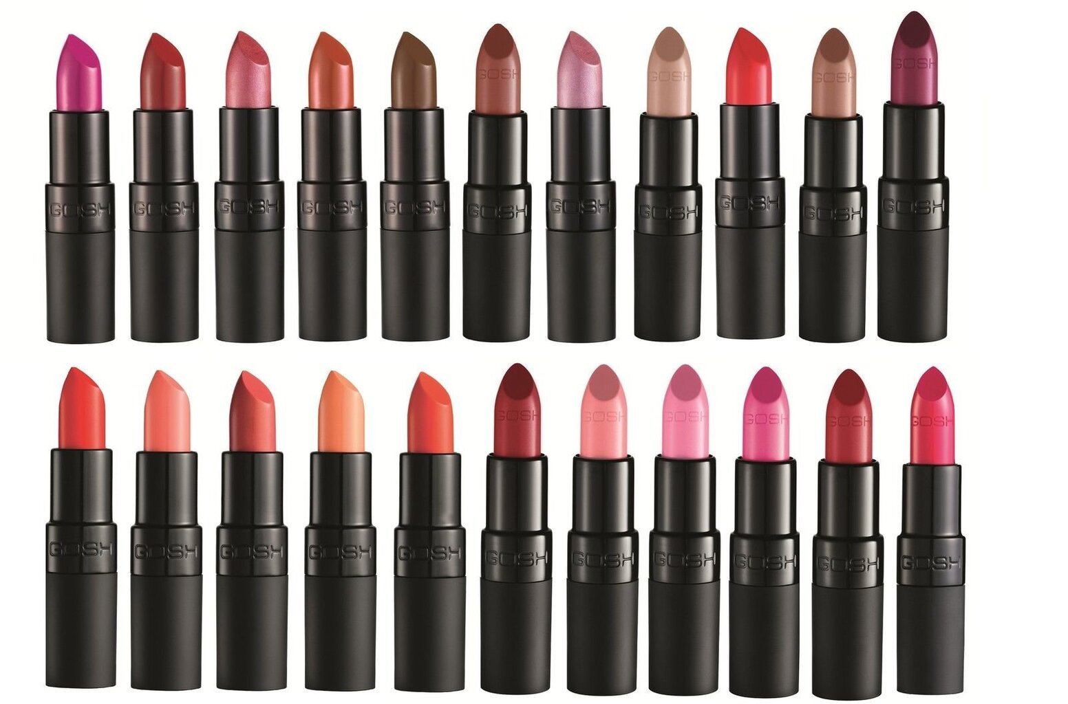 Lūpų dažai Gosh Velvet Touch Lipstick 4 g, 43 Tropical Pink цена и информация | Lūpų dažai, blizgiai, balzamai, vazelinai | pigu.lt