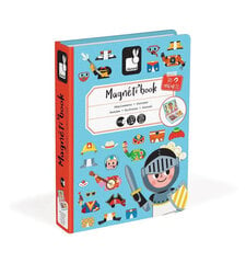 Magnetinė dėlionė Magnetibook Janod, 44d. цена и информация | Развивающие игрушки | pigu.lt