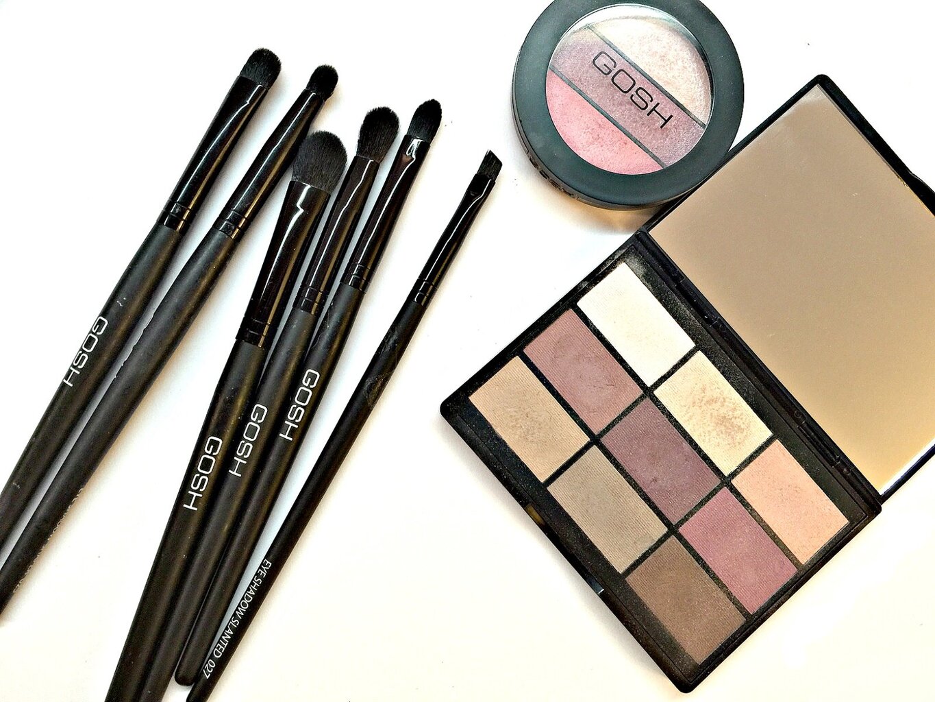 Akių šešėlių šepetėlis Gosh Eye Shadow Brush Sweep 017 цена и информация | Makiažo šepetėliai, kempinėlės | pigu.lt