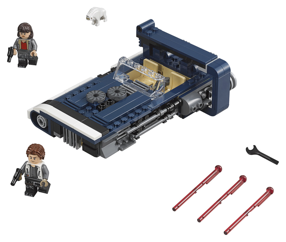 75209 LEGO® Star Wars Hano Landspeeder kaina ir informacija | Konstruktoriai ir kaladėlės | pigu.lt