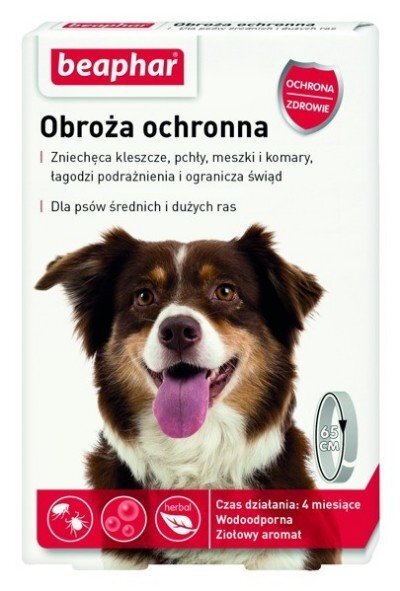 Beaphar antiparazitinis antkaklis šunims 11-44 kg. цена и информация | Vitaminai, papildai, antiparazitinės priemonės šunims | pigu.lt