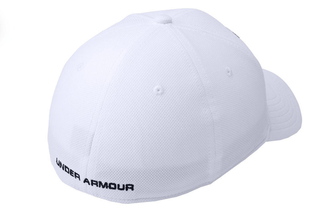 Kepurė su snapeliu vyrams UA Men's Blitzing 3.0 Cap 1305036-100, balta kaina ir informacija | Vyriški šalikai, kepurės, pirštinės | pigu.lt